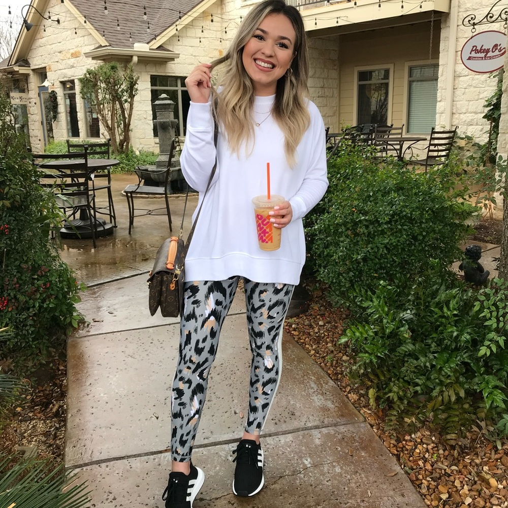 Aerie leopard leggings